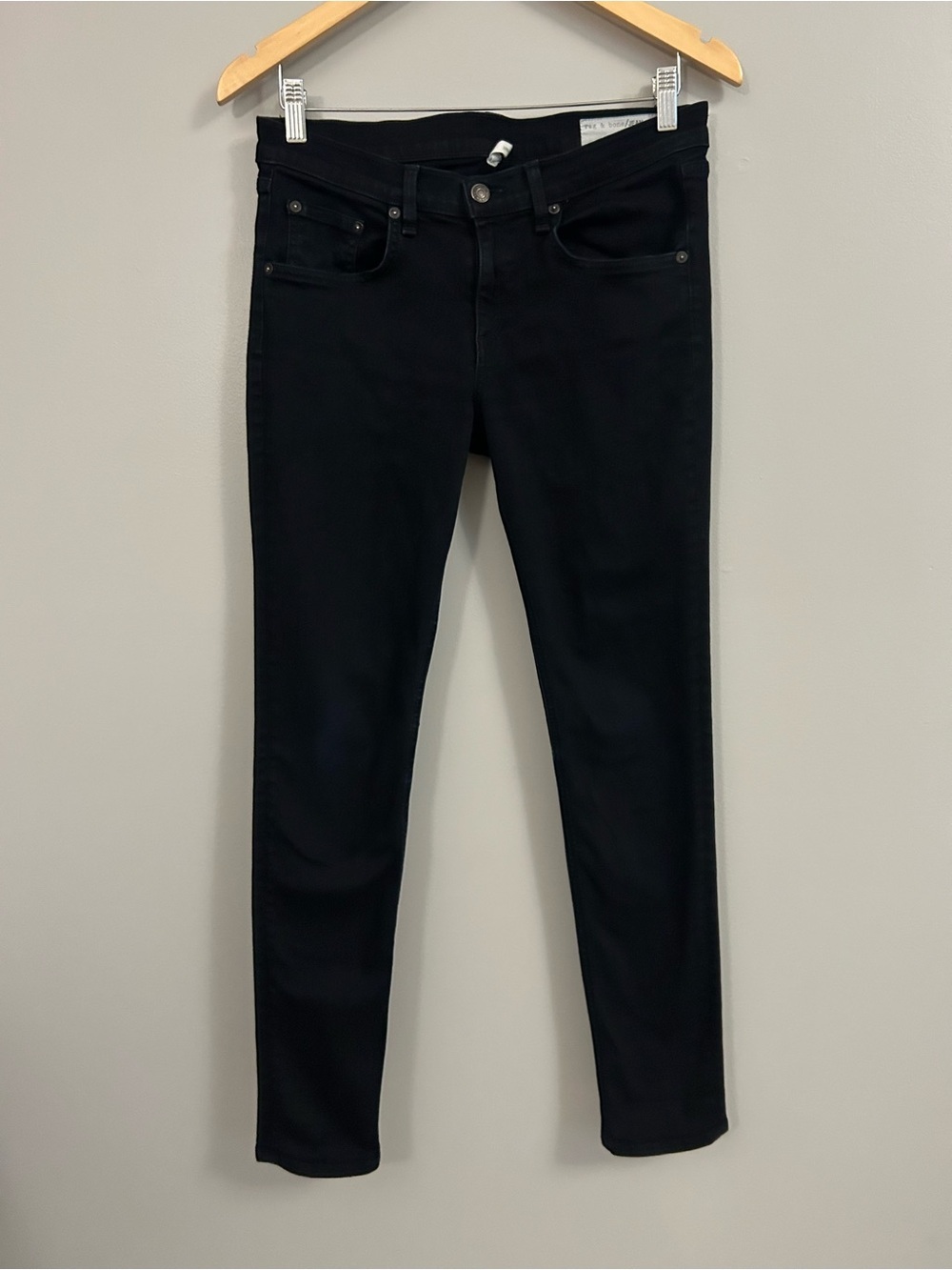 rag & bone Black Skinny Jeans Size 29